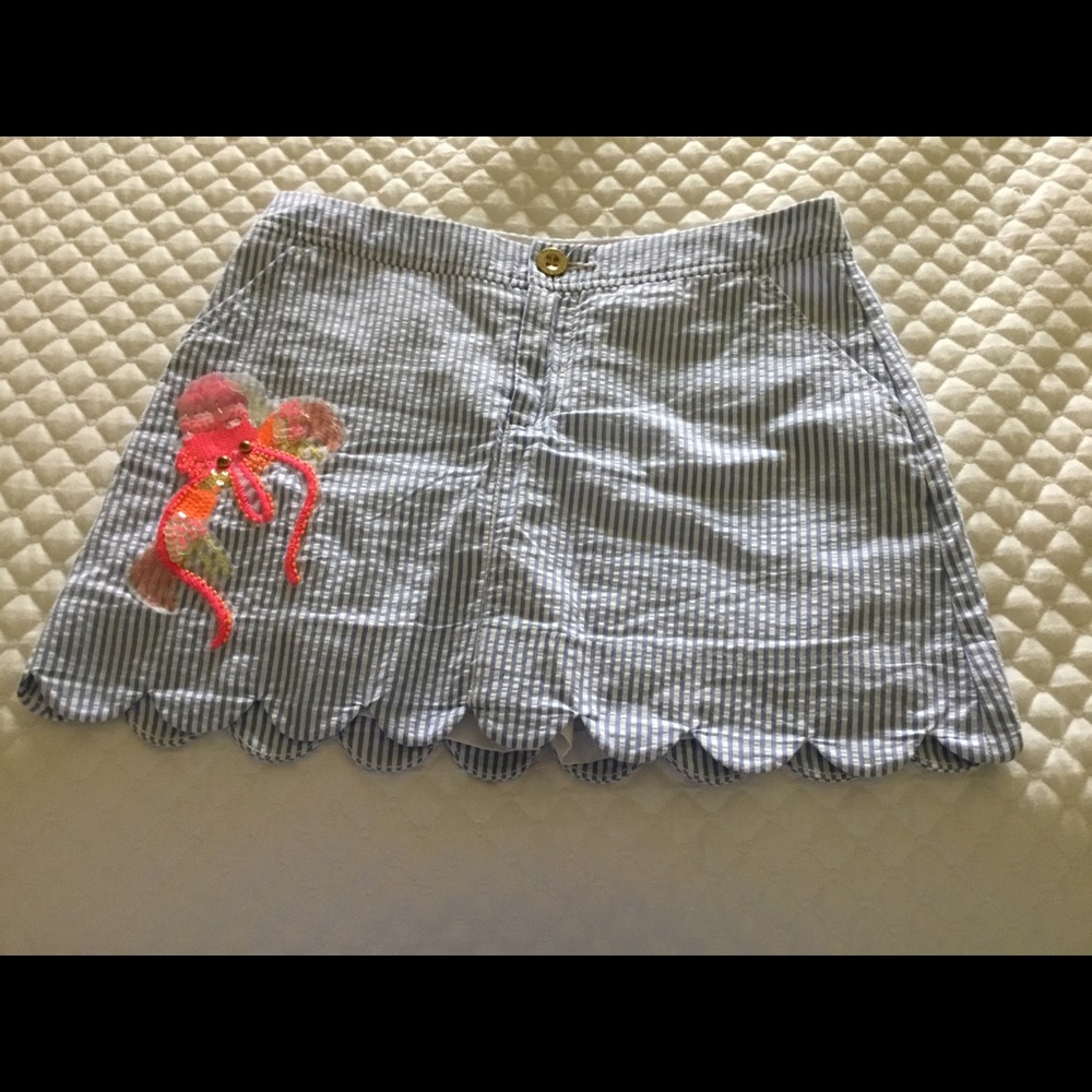 Lily Pulitzer Seersucker Skort